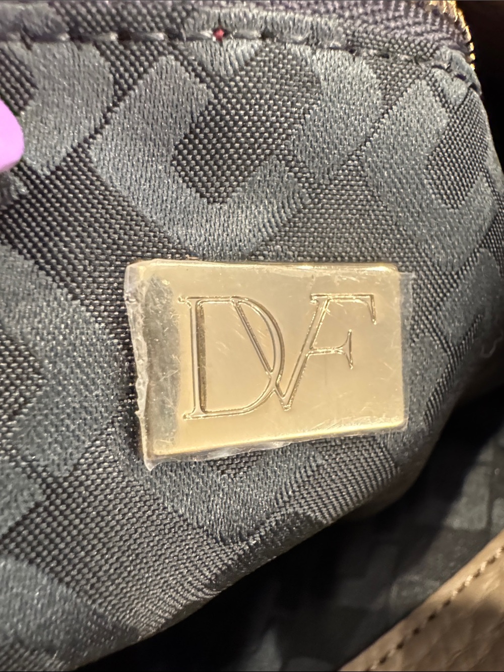 Diane von Furstenberg (DVF) "Sutra" Hobo Bag in taupe - Picture 15 of 16